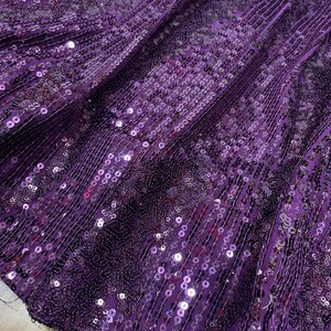 Purple Plum Georgette Gown Party Wear Maxi Dress Prom Dress - Etsy