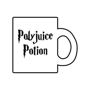 The Harry Potter Collection:  Polyjuice Potion Glass Mug | Vanessa Theodore Art | Prismatic Skies