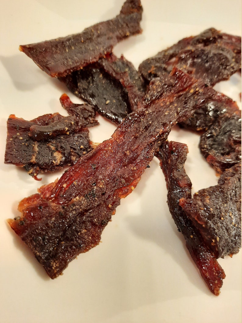 Venison Jerky 100 Deer Jerky read item description for FREE Etsy