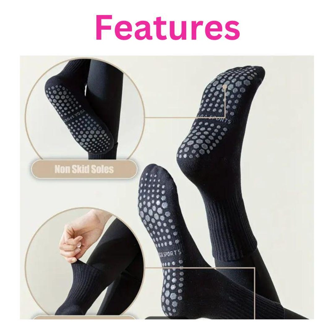 Pilates Socken Mit Rutschschutz - Stoppersocken Damen Mit Süßem Design