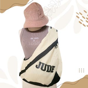 Personalisierte Schlinge Sporttasche Geschenk Umhängetasche Geschenk für sie benutzerdefinierte Text oder Logo Tasche für Pilates Trainingstasche