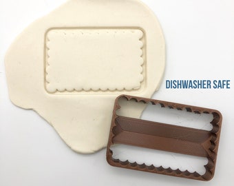 Petit Beurre Cookie Cutters - Pure Butter Biscuit Cookie Cutters - Dishwasher Safe - Cookies, Soaps, Ceramic