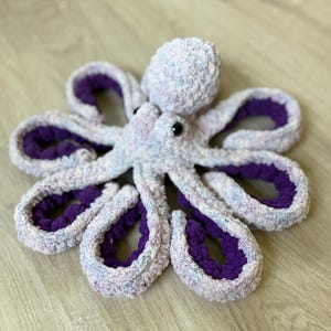 READY TO SHIP - Anchor the Octopus - Crochet Octopus Stuffed Animal - Plushie Octopus - Animal Stuffie - Crochet Plushie - Stuffed Animal