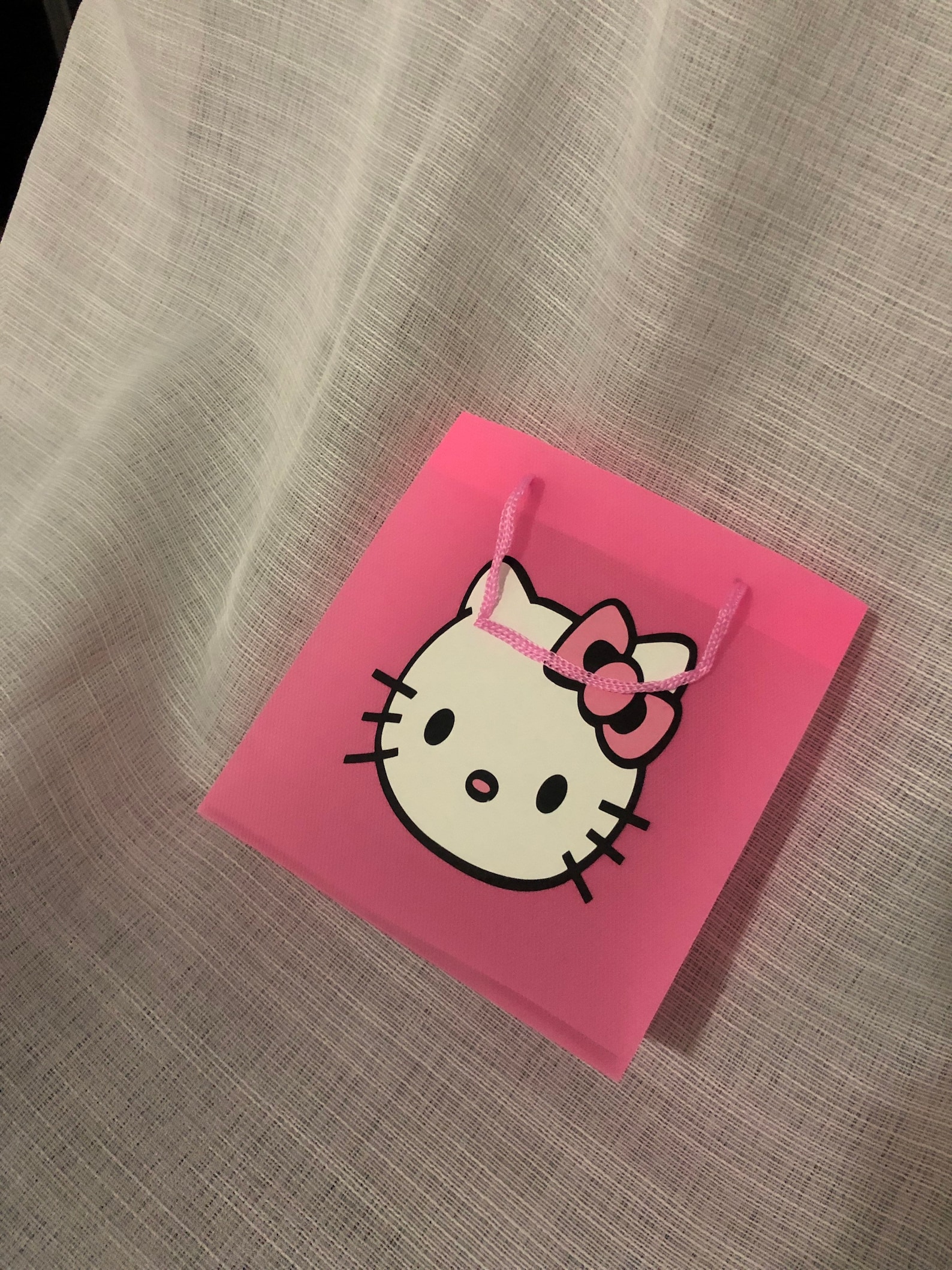 Hello Kitty Favor Bags Hello Kitty Candy Bags Individual Etsy