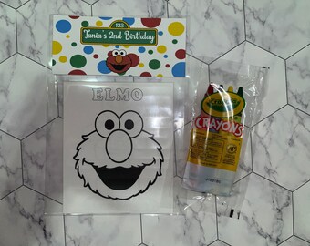 Elmo Coloring | Etsy