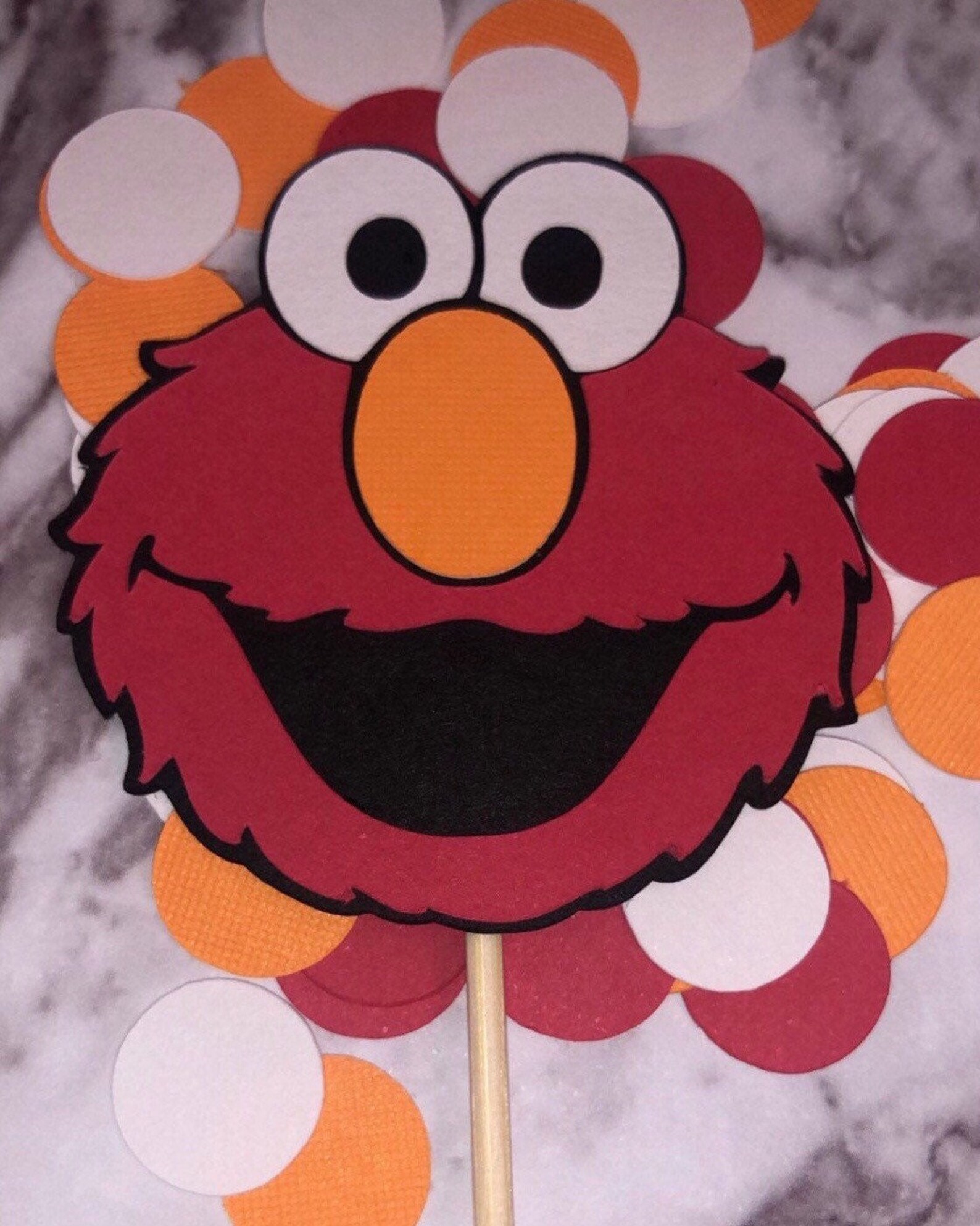 Elmo Cupcake Toppers Sesame Toppers Elmo Birthday Party Etsy