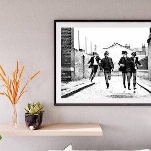 The Beatles Mounted print,The Beatles reproduction print,The Beatles Posters,Musicians, Pop Culture