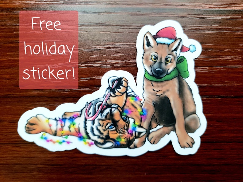 Goofy Pet Stickers Variety Pack 8 Pcs