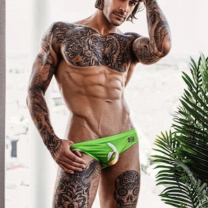 Banana Classic Briefs, Sexy Underwear Printed Briefs