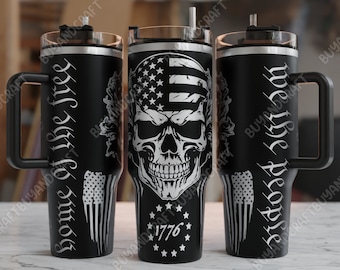 40oz Tumbler Wrap, Patriotic, We The People, Tumbler Laser Design, Tumbler Laser Engraved Svg, Tumbler Designs