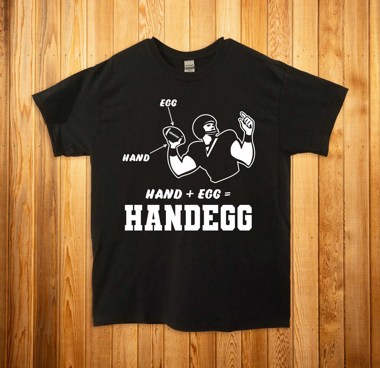 Hand Egg Handegg Funny Football Shirt Etsy