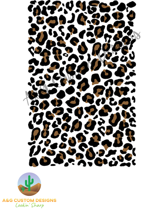 Cheetah Print Sublimation Transfer Ready to Press | Etsy