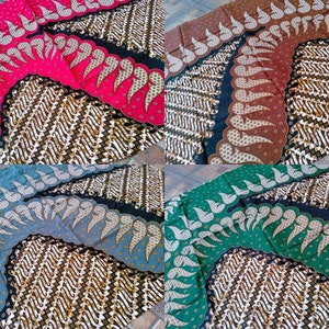 2.6 yd premium handprinted indonesian batik fabric, ethnic fabric, tribal textile art, batik sarong beach warp skirt pareo, tapestry, runner