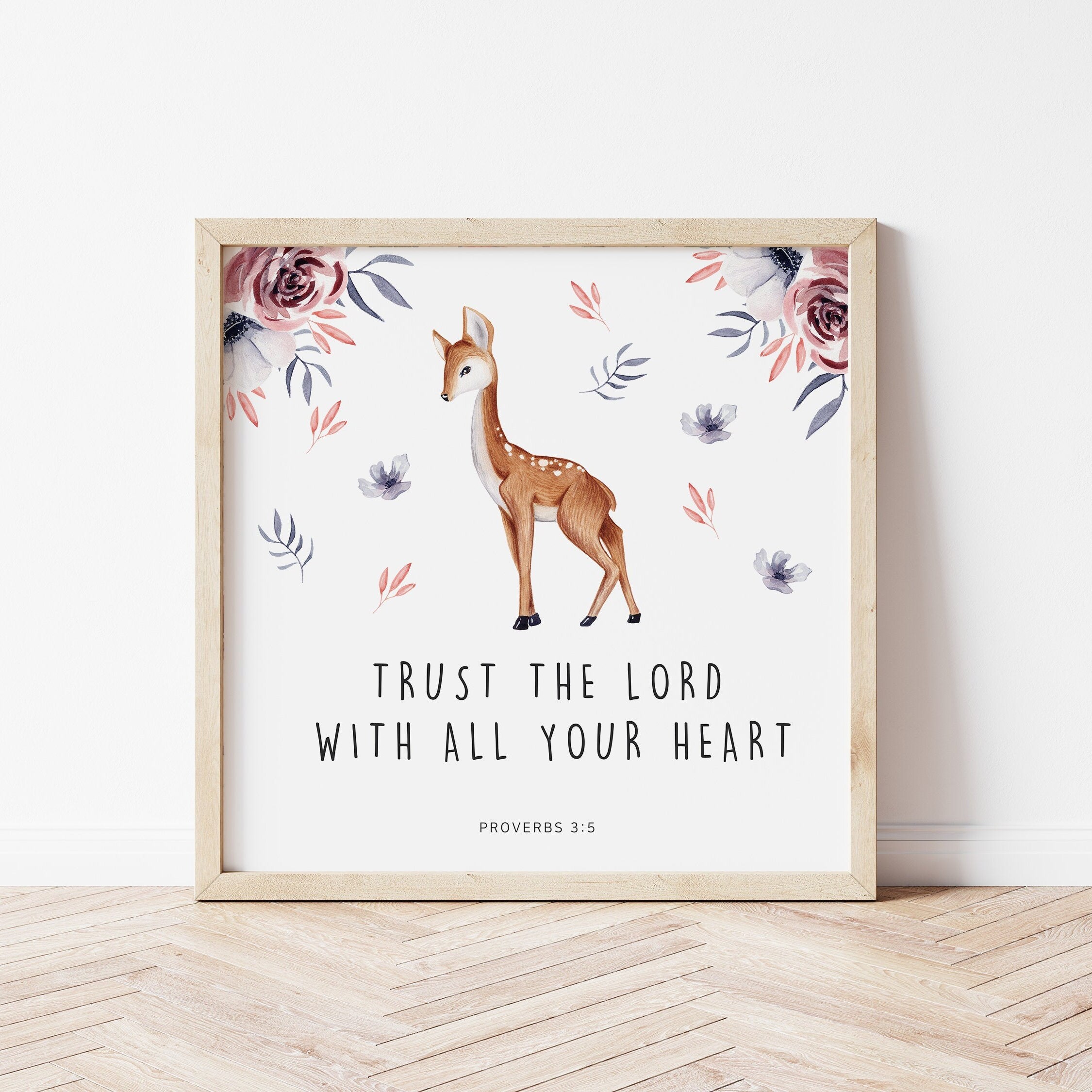 Proverbs 35 Bible Verse Baby Room Nursery Decor Printable Etsy