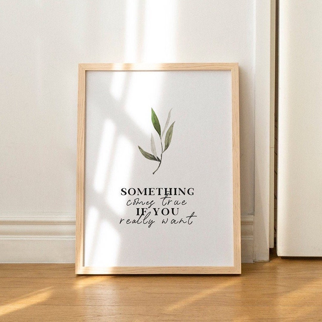 Inspirational Quotes, Digital Download, Home Decor Printable, Quote