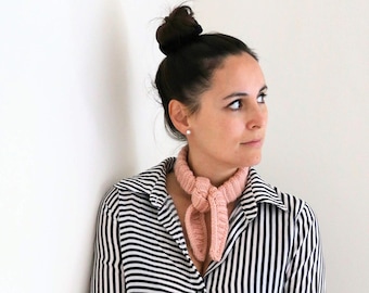 Patrón Bufanda a Crochet - Bufanda Chica (PDF digital)