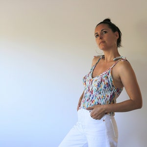 Crochet Top Pattern PDF (English + Español) - Mamacita Top