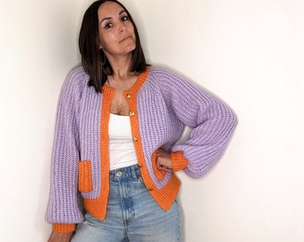 Crochet Cardigan Pattern PDF (English + Español) - Dona Cardi