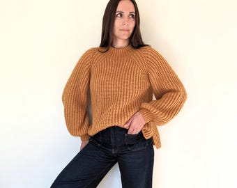 Crochet Sweater Pattern PDF (English + Español) - Dona Sweater