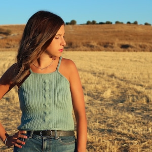 Crochet Top Pattern PDF - Nina Top