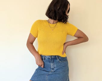 Crochet Tee Pattern PDF (English + Español) - Sol Tee