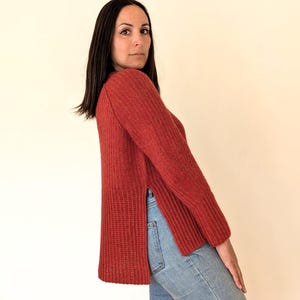 Häkelanleitung für Pullover PDF (englisch) - Tierra Sweater