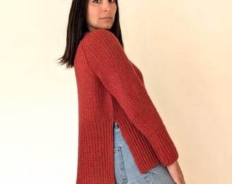 Crochet Sweater Pattern PDF (English + Español) - Tierra Sweater