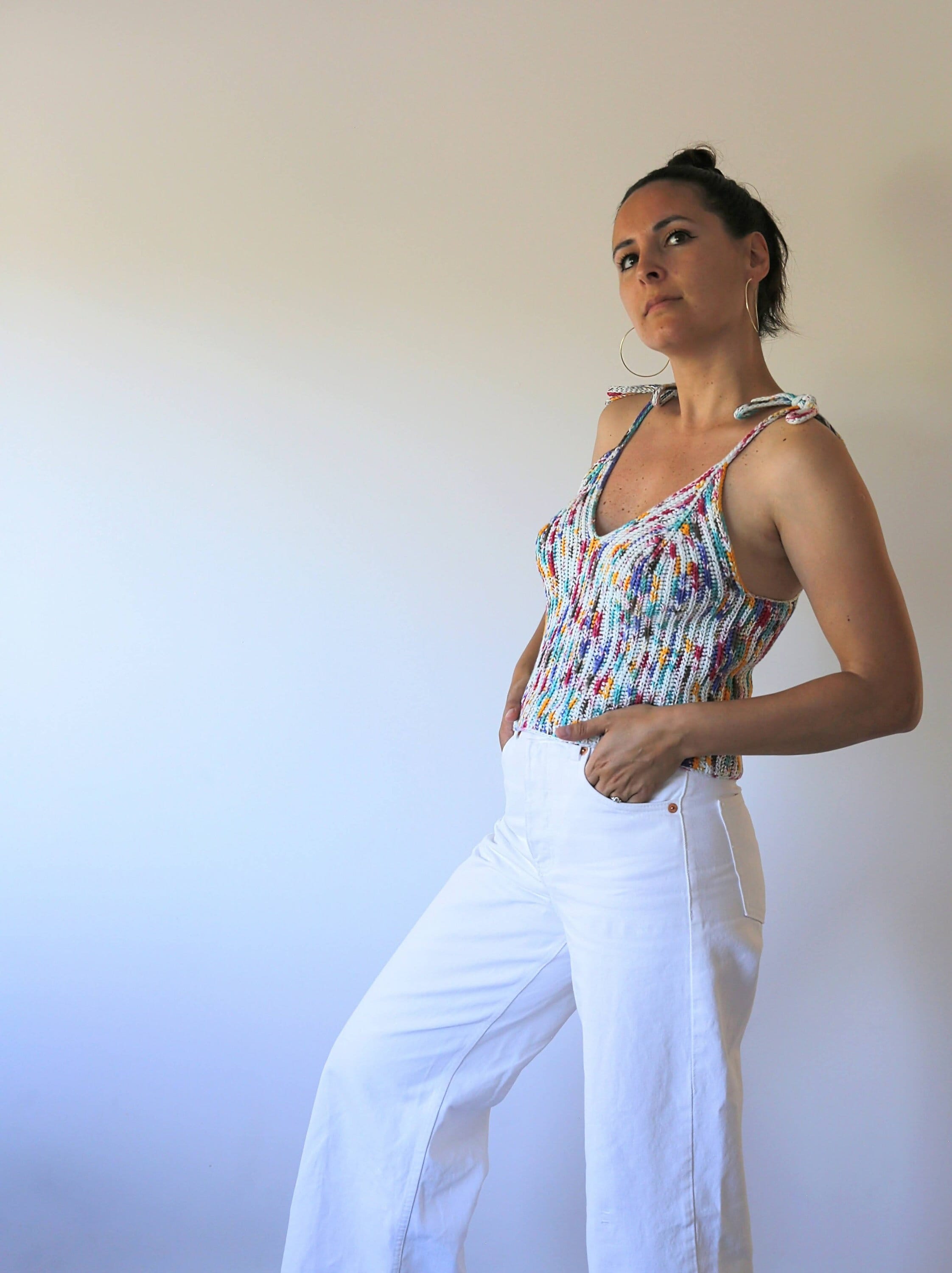 Crochet Top Pattern PDF (English + Español) - Mamacita Top
