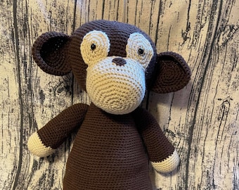 Crochet Amigurumi Pattern- Monkey Plushy PDF