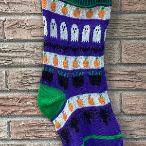 Halloween Stocking PDF Pattern