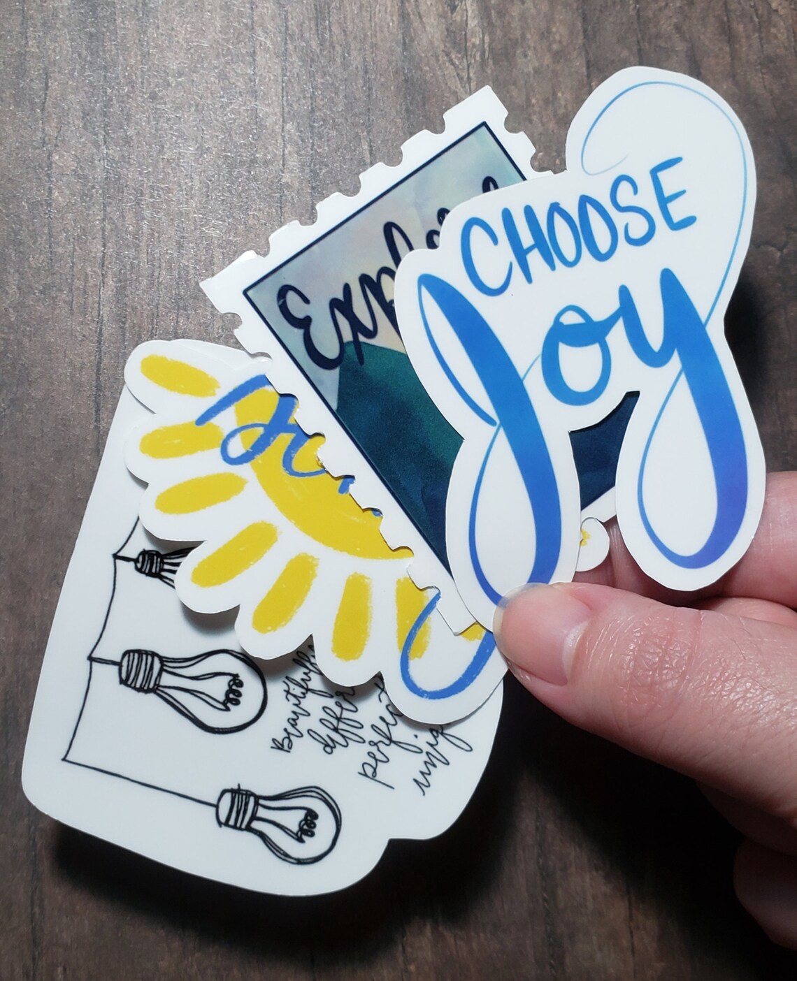 Inspirational Words Sticker Variety Pack Vinyl Sticker Etsy