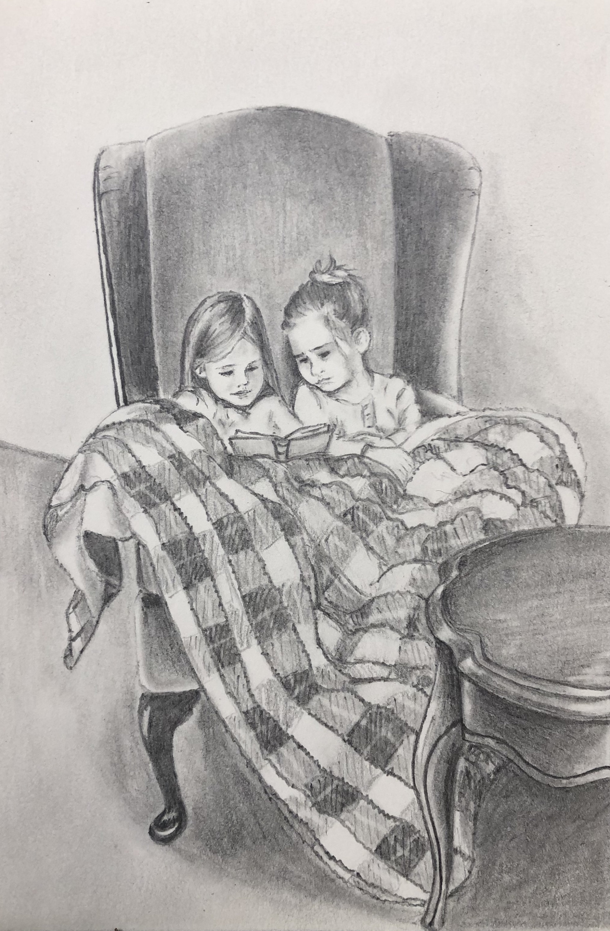  Custom Pencil Drawing Portrait from Photo Etsy