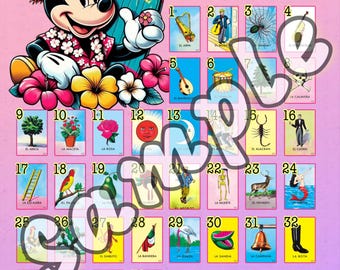 Loteria Board For Digital Use