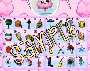 Loteria Board For Digital Use