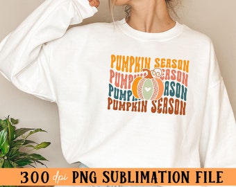 Retro Hello Pumpkin Png, Fall Png Sublimation Design, Fall Png, Autumn ...