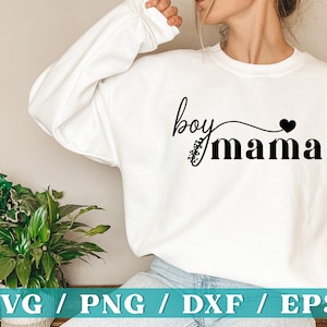 Boy Mama SVG, Boy Mom Svg, Mom Of Boys Shirt Svg, Mom To Boys Svg, Son Svg, Mommy Svg, Funny Mom Svg, Mom Life Svg