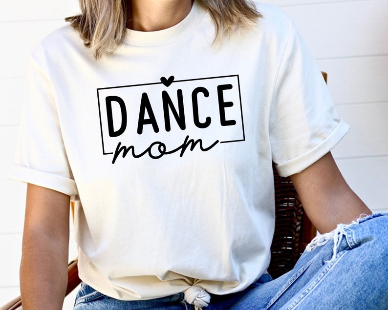 Dance Mom Svg, Dance Mom Png, Dance Mom Squad Svg, Dance Life Svg, Dance Mama Svg, Dance Mom Shirt, Png, Dxf, Eps, Svg, Cricut Silhouette Bild 2