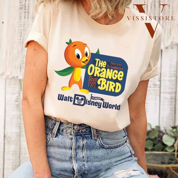 Disney Orange Bird Shirt Epcot Shirt Orange Bird Shirts Etsy