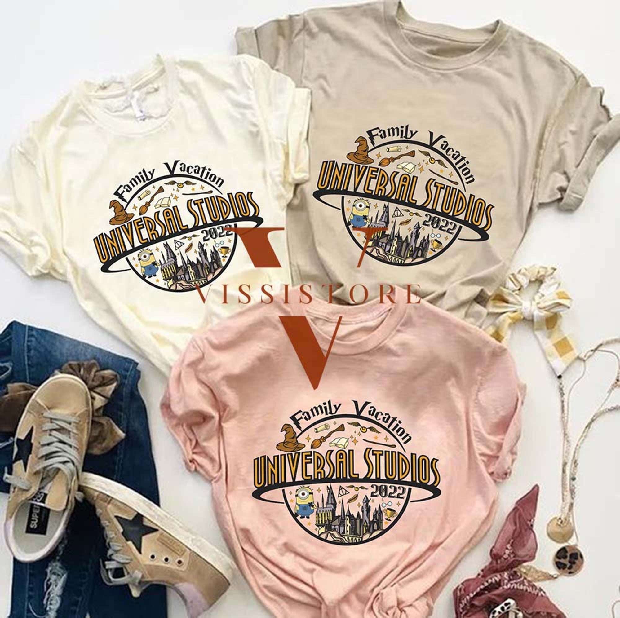 Universal Studios 2022 Family T-Shirt Universal Studios 2022 Family T-Shirt