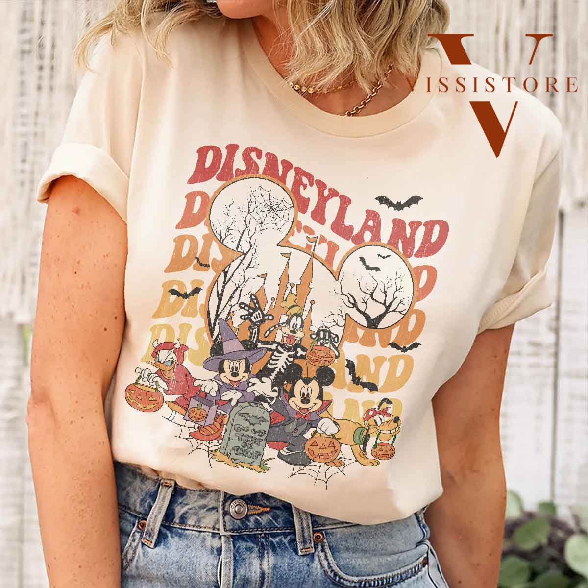 Vintage DisneyLand Halloween Shirt