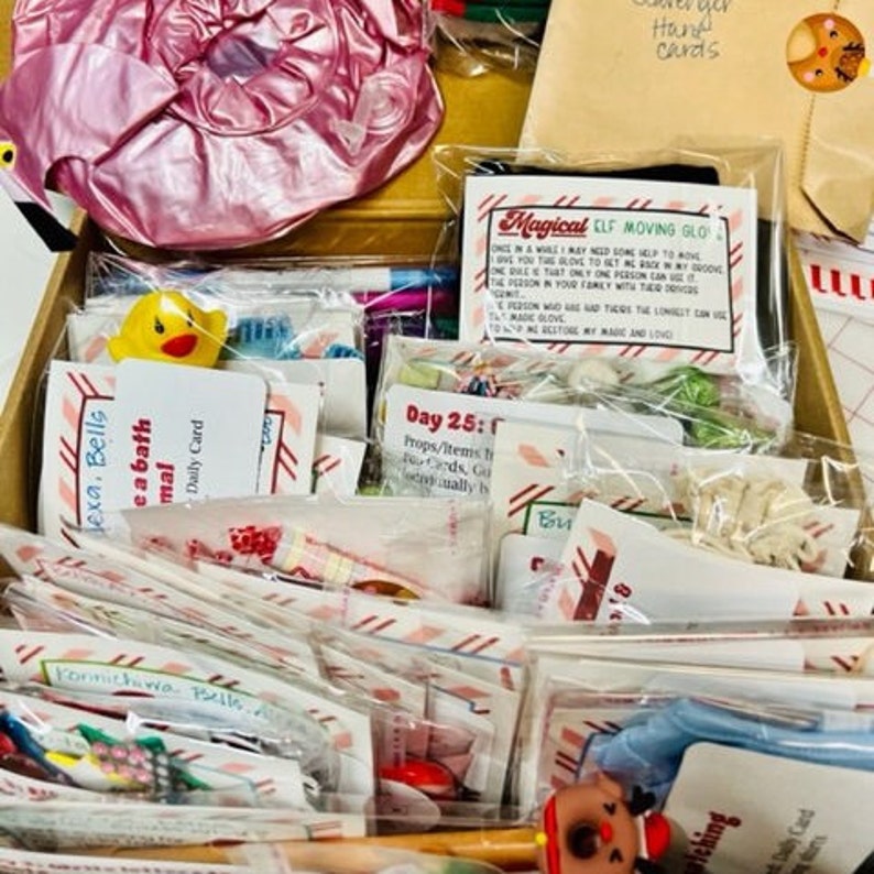 2022 ELF KIT Complete for 12 Days Elf Props Accessories