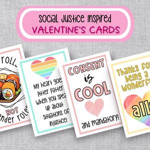 Cartes imprimables anti-Saint-Valentin pour les militants, les lecteurs interdits de livre, les Galentines, les antiracistes, les féministes, les LGBTQIA+, les écologistes, etc.