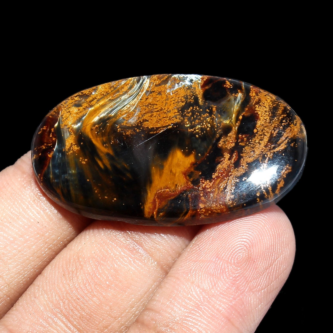 40X24X5 MM Best & Top Quality Tiger Skin Jasper Cabochon Tiger Etsy