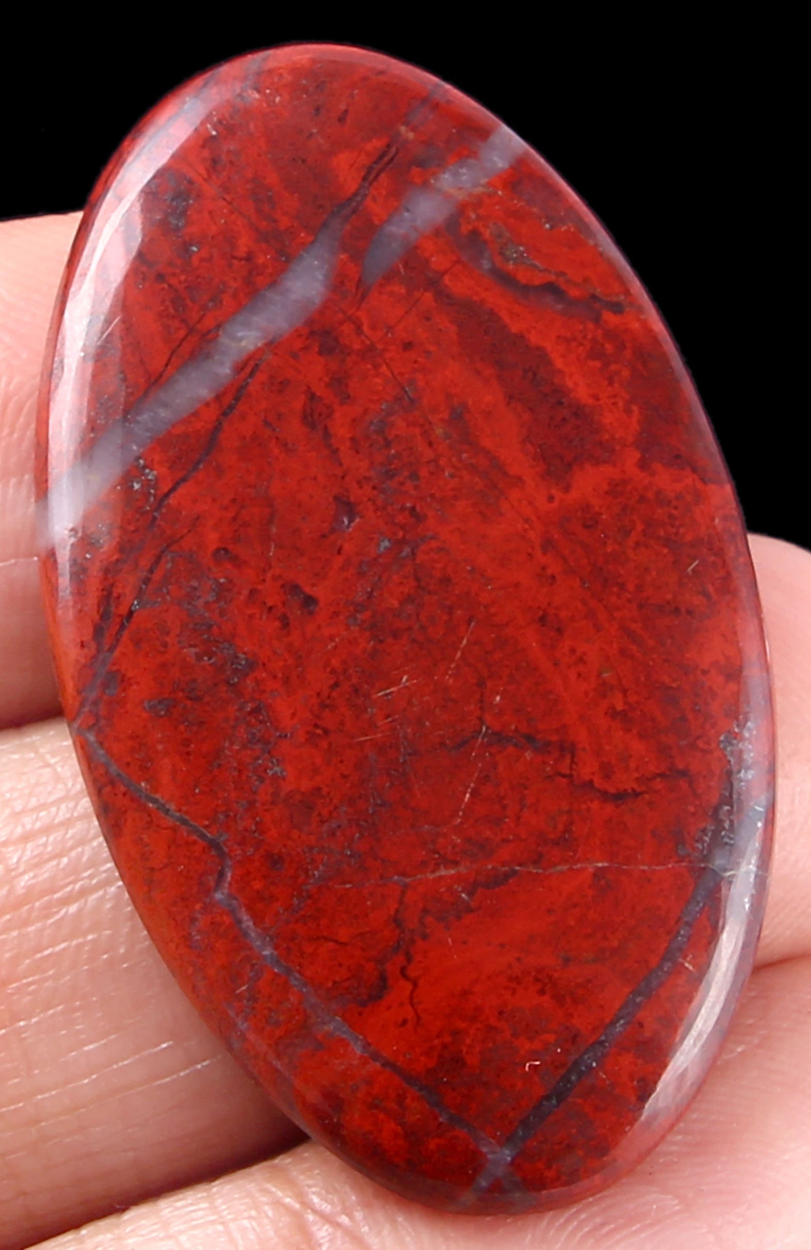 Very rare natural red moss agate gemstone moss agate high Etsy