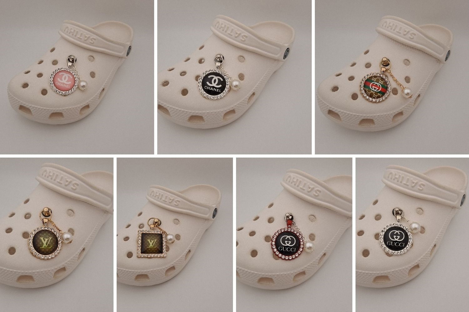 Designer croc charm for girls cute croc shoe accessories best Etsy