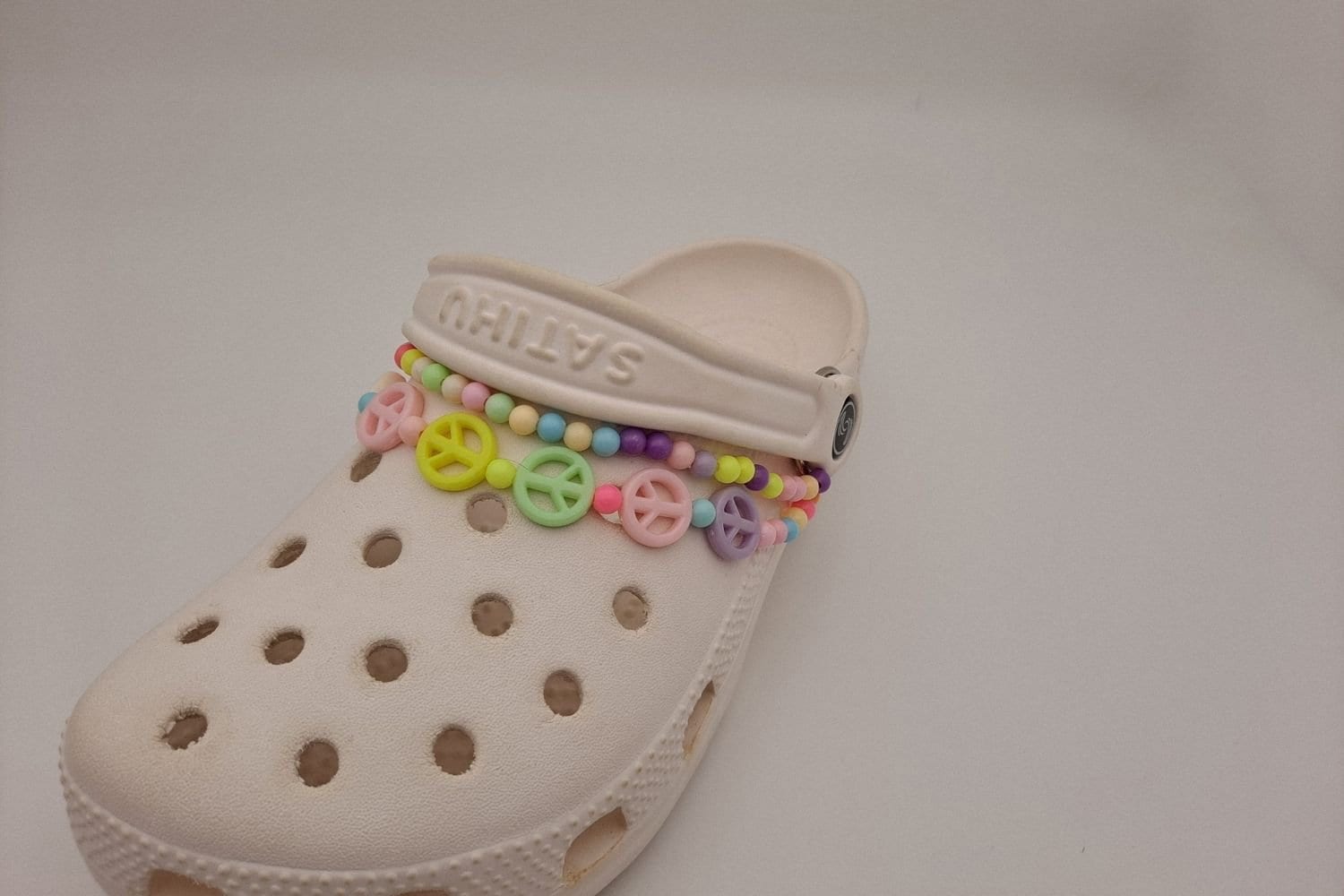 Cute beaded croc charm chains for girls Y2K fashion croc shoe Etsy