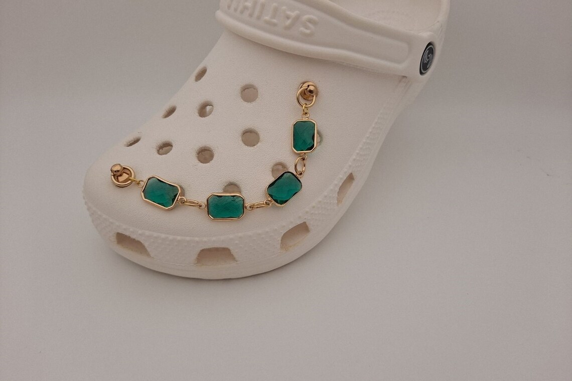 Croc charm chains for girls cute croc shoe accessories pack Etsy