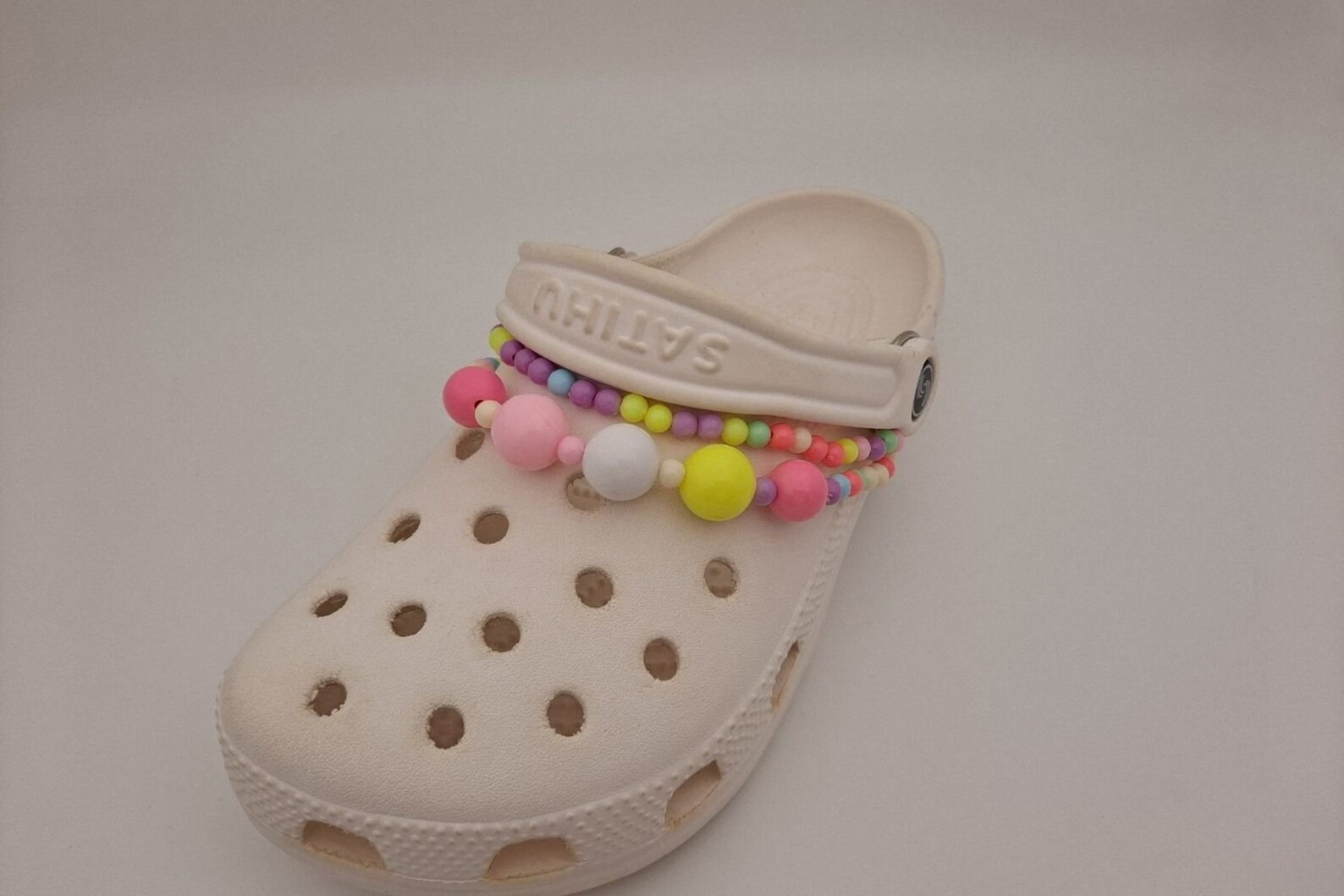 Cute beaded croc charm chains for girls Y2K fashion croc shoe Etsy