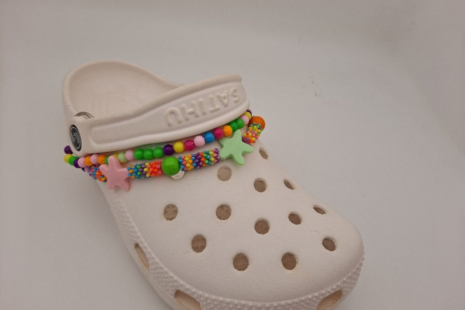 Cute beaded croc charm chains for girls Y2K fashion croc shoe Etsy