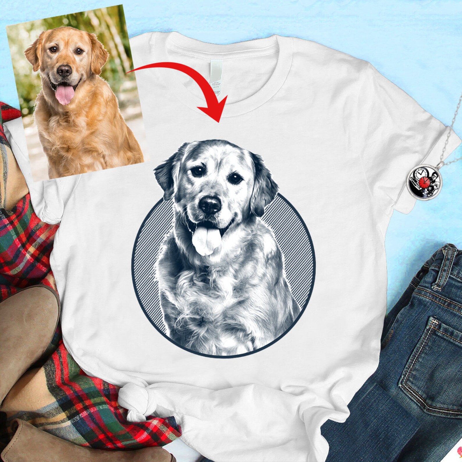 Custom Pet Face Shirt Pet Shirts For Women Custom Dog Shirt Etsy